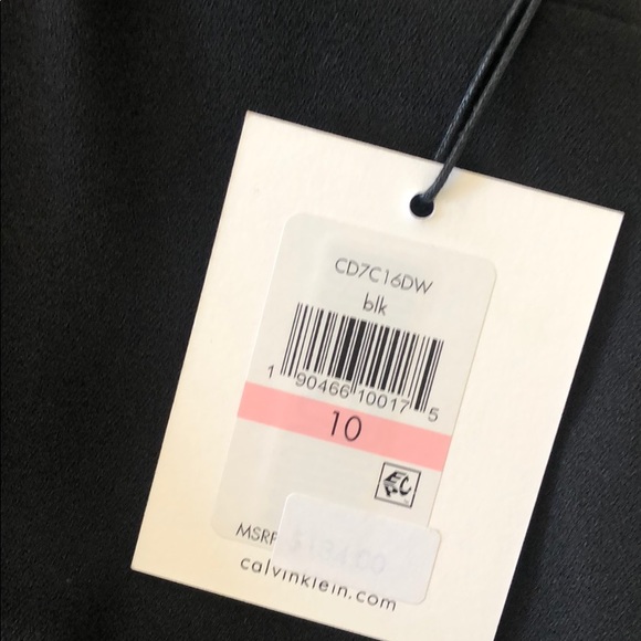 NWT Calvin Klein Peplum Bottom Sheath dress - Picture 2 of 10